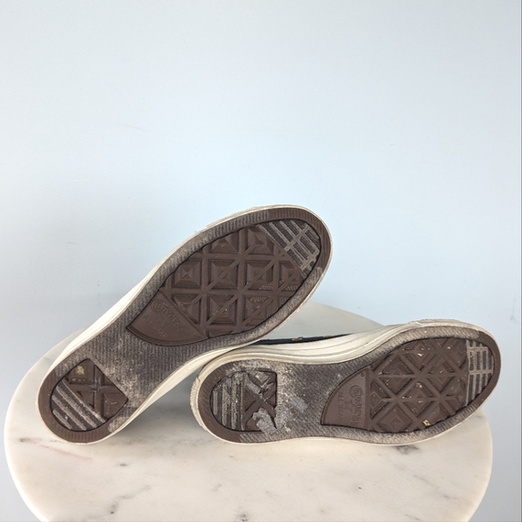 Converse Women's Black & Red Floral Low Top Sneakers - Picture 14 of 14